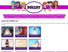 Tablet Screenshot of dolldy.com